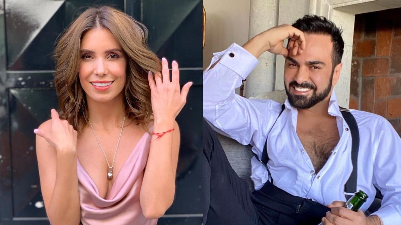 Andrea Escalona y Ariel Miramontes tienen romance