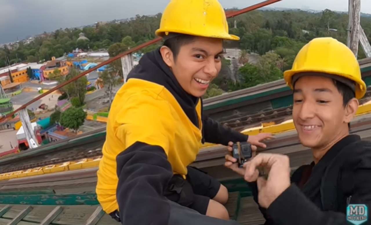Se suben ilegalmente a la montaña