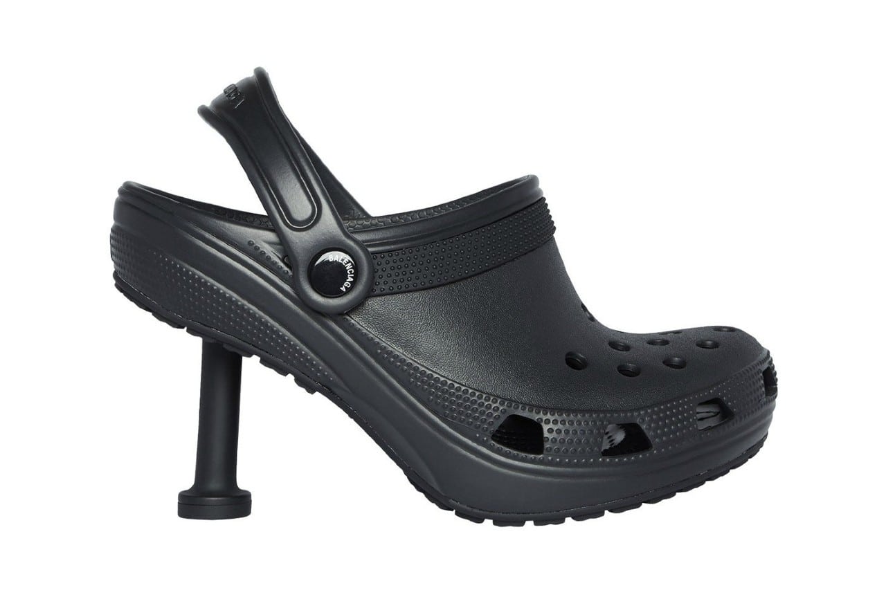 Balenciaga x Crocs tacón zapatillas
