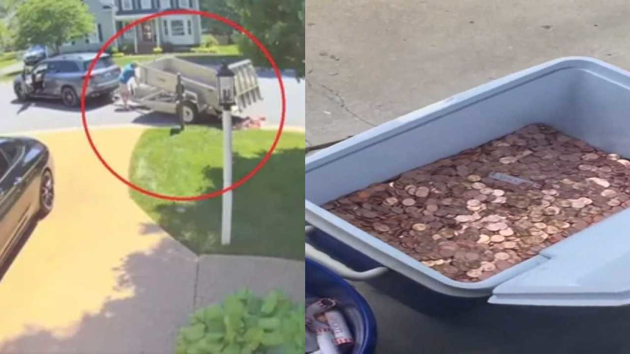 Hombre paga pensión de sus hijas con 80 mil centavos