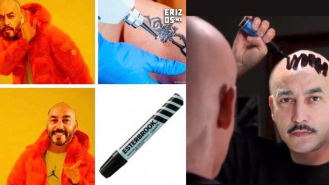 Memes del tatuaje tapado de Lupillo Rivera para borrar el recuerdo de ese amargo amor