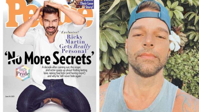 Ricky Martin dice que no le dan papeles de actuación por ser gay