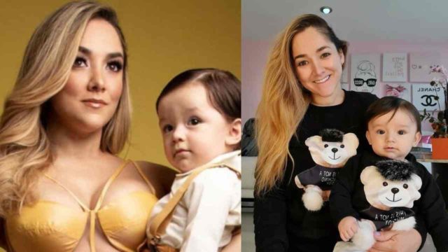 Hijo de Sherlyn sorprende al tocar el piano casi con un aÃ±o de edad