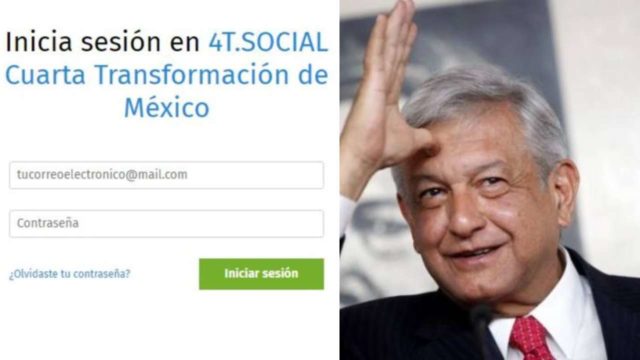 Crean red social de la 'Cuarta TransformaciÃ³n'