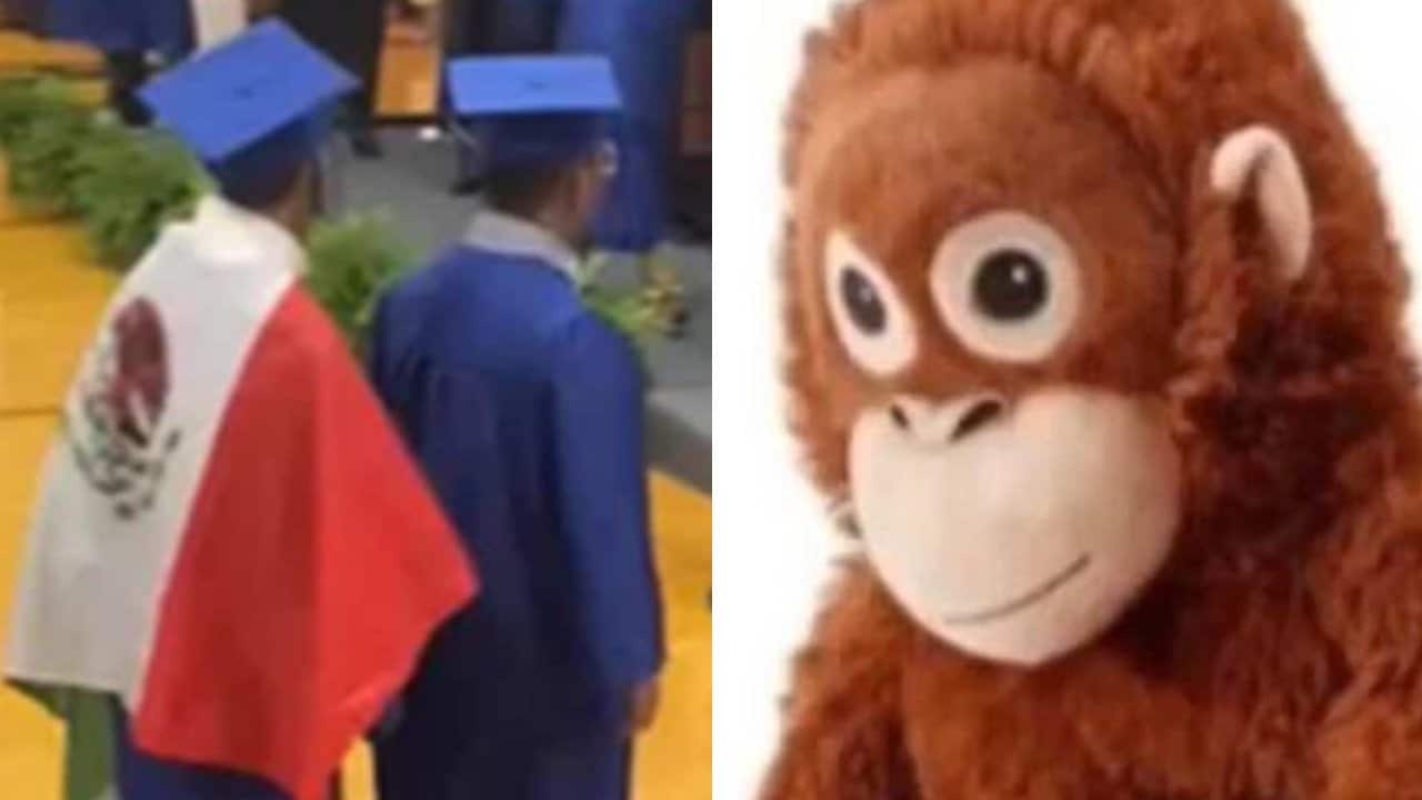 Le niegan diploma en EU por llevar bandera de México