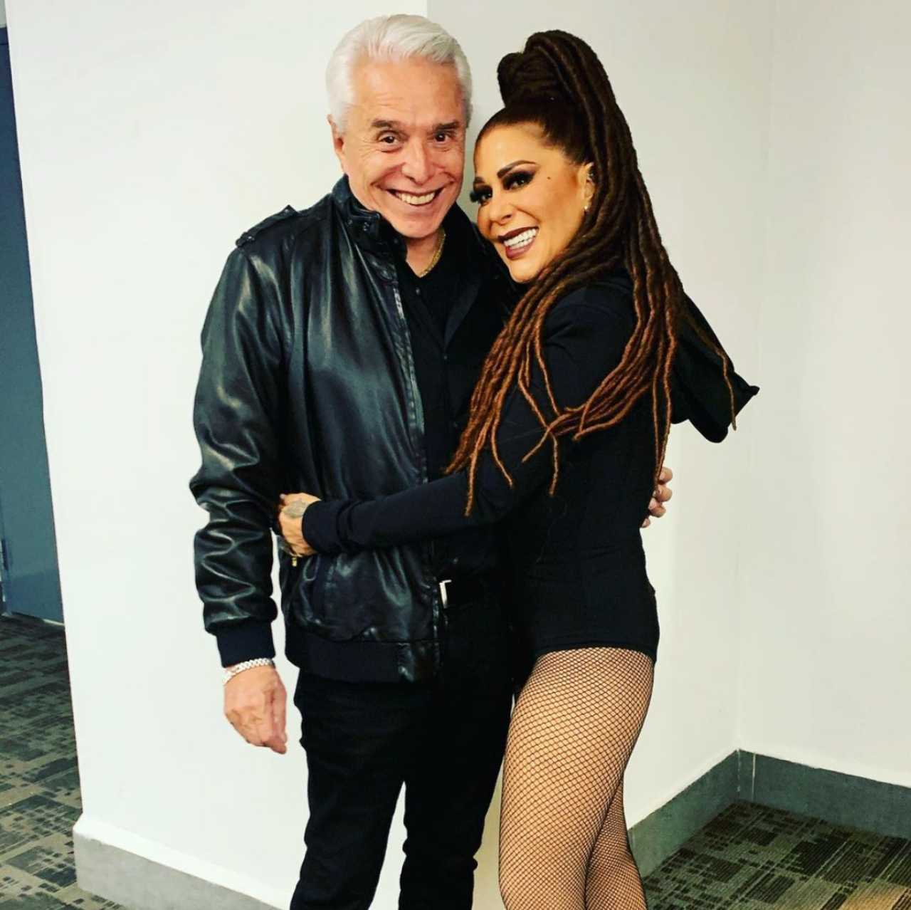 Alejandra Guzmán y Enrique Guzmán