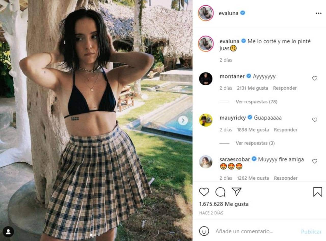 Evaluna se llena de criticas por fotos en bikini mostrando sus tatuajes y ser cristiana