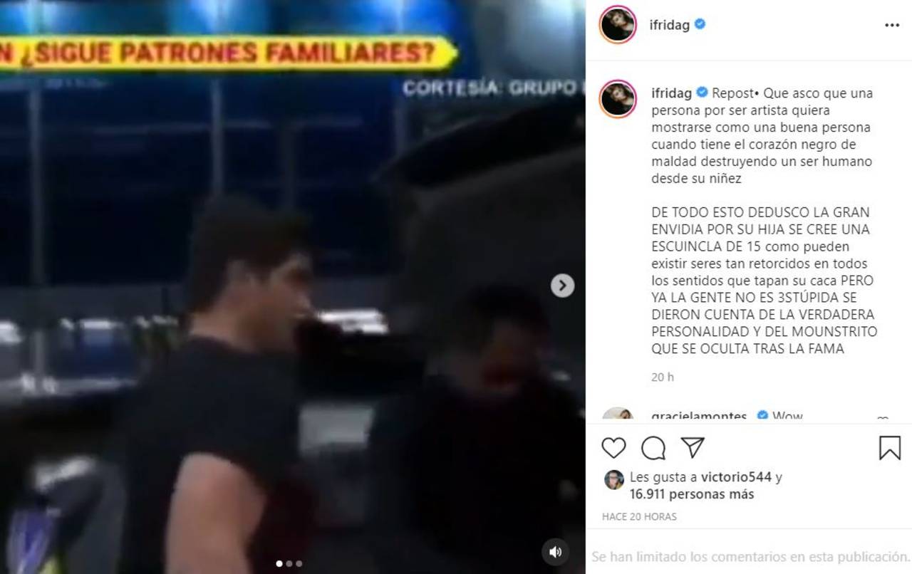 Frida Sofía cree que Alejandra Guzmán la envidia
