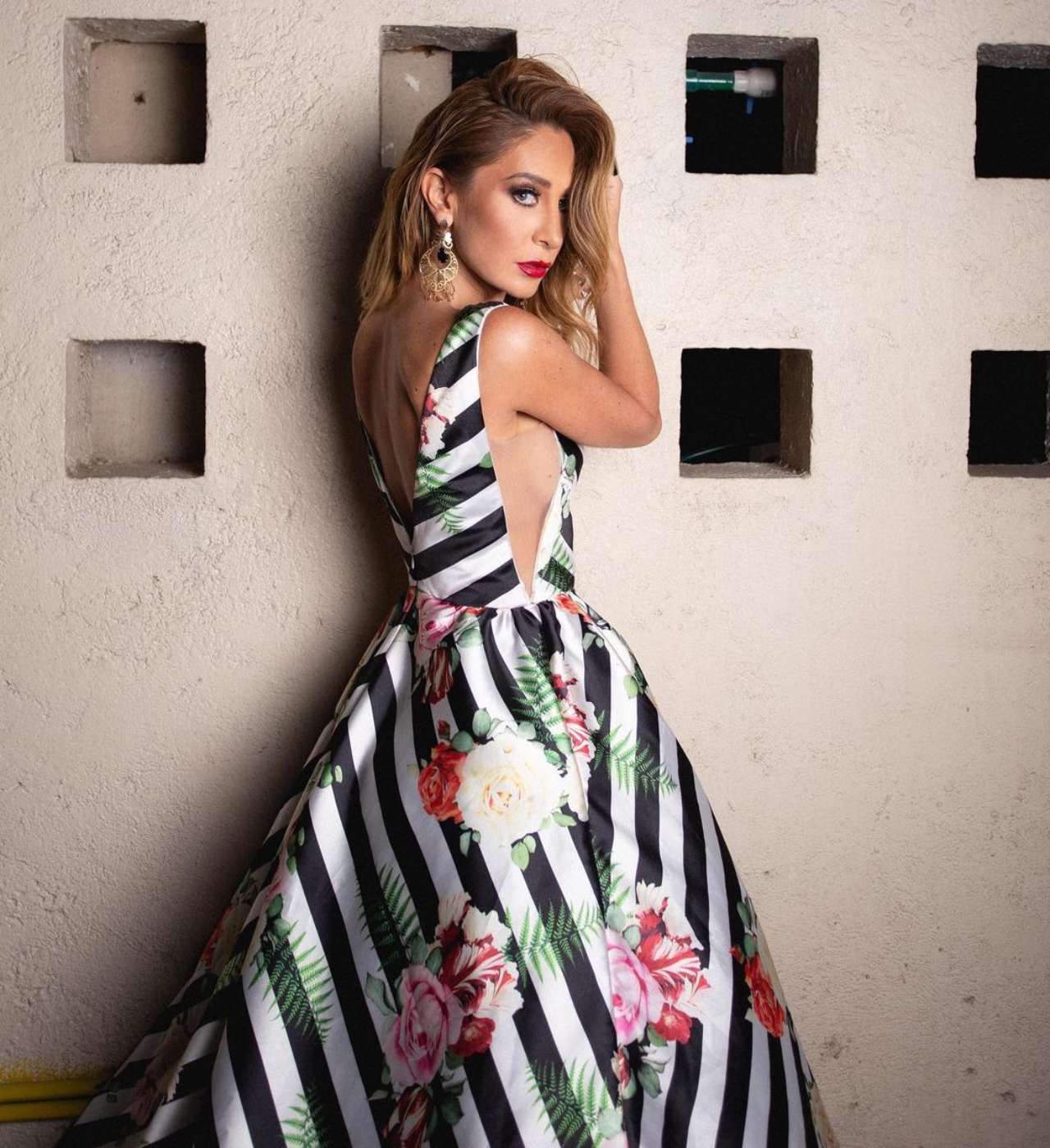Geraldine Bazan y su nuevo novio Luis