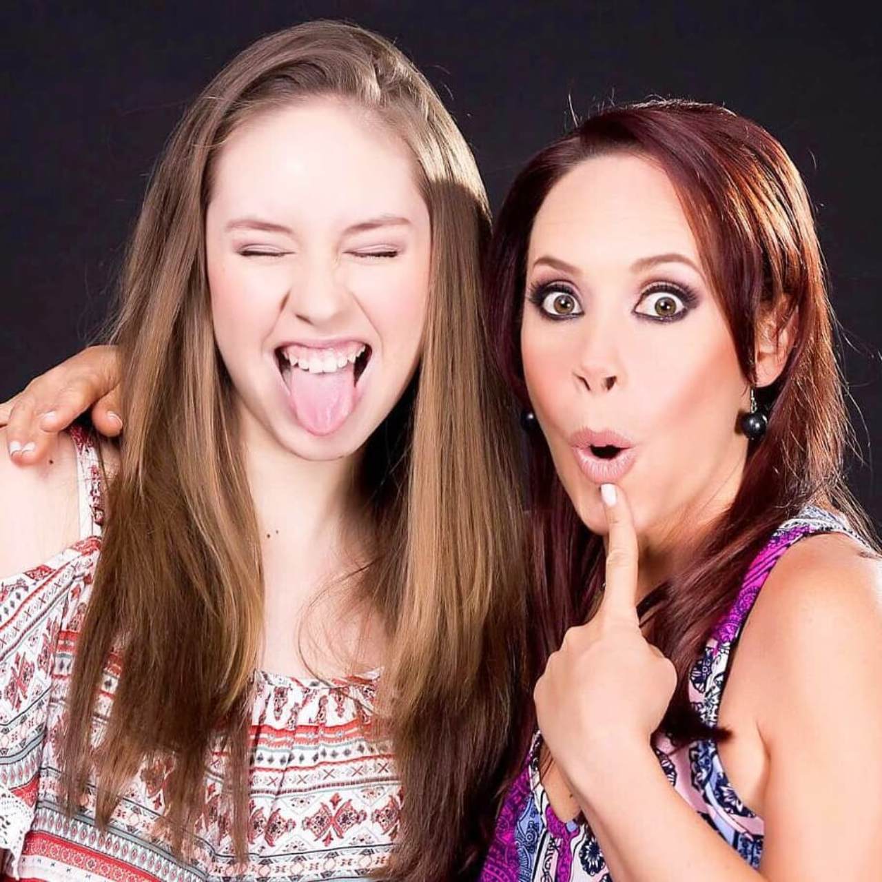 Ginny Hoffman y su hija Alexa 