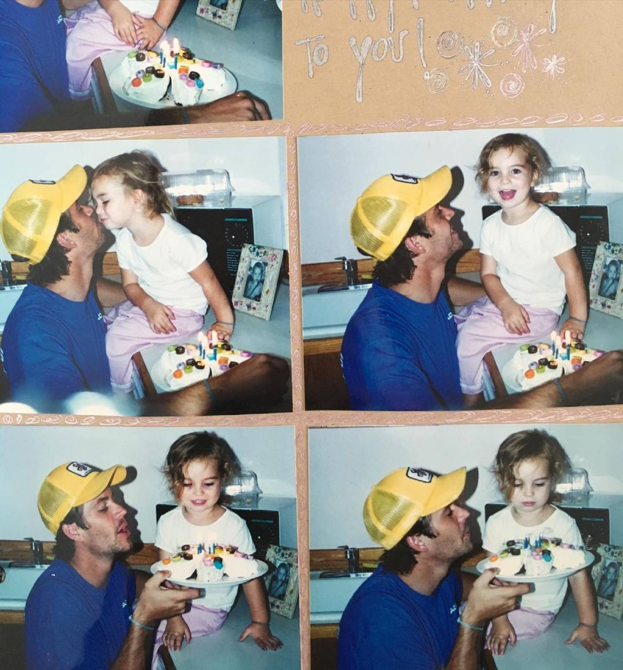 Meadow Walker hija de Paul Walker publica foto inédita con Vin Diesel