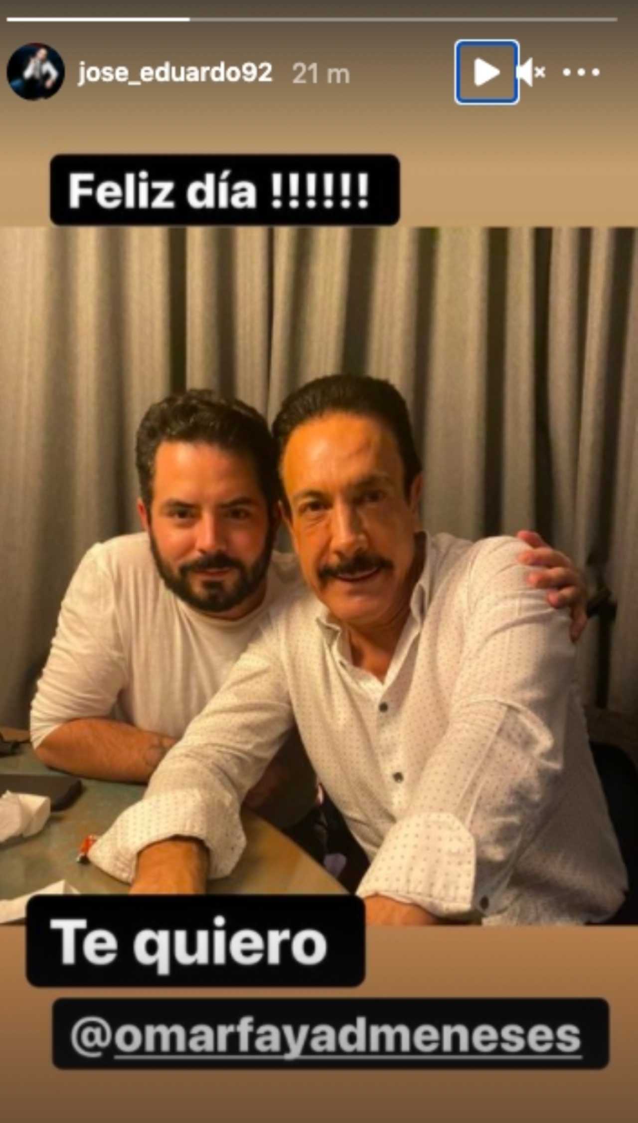 José Eduardo Derbez felicita a Omar Fayad