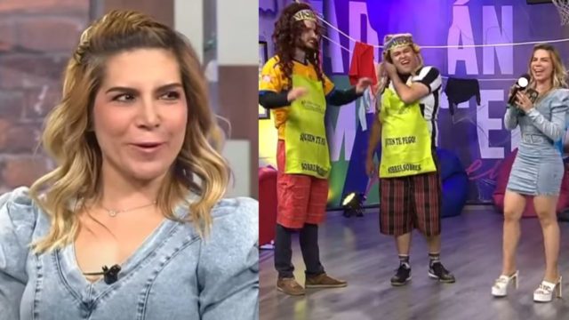 Karla Panini presenta a "las nuevas Lavanderas" y la critican por burlarse de Karla Luna