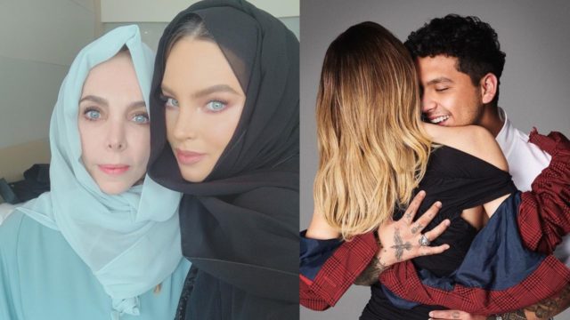 Mama Belinda llora compromiso hija Nodal