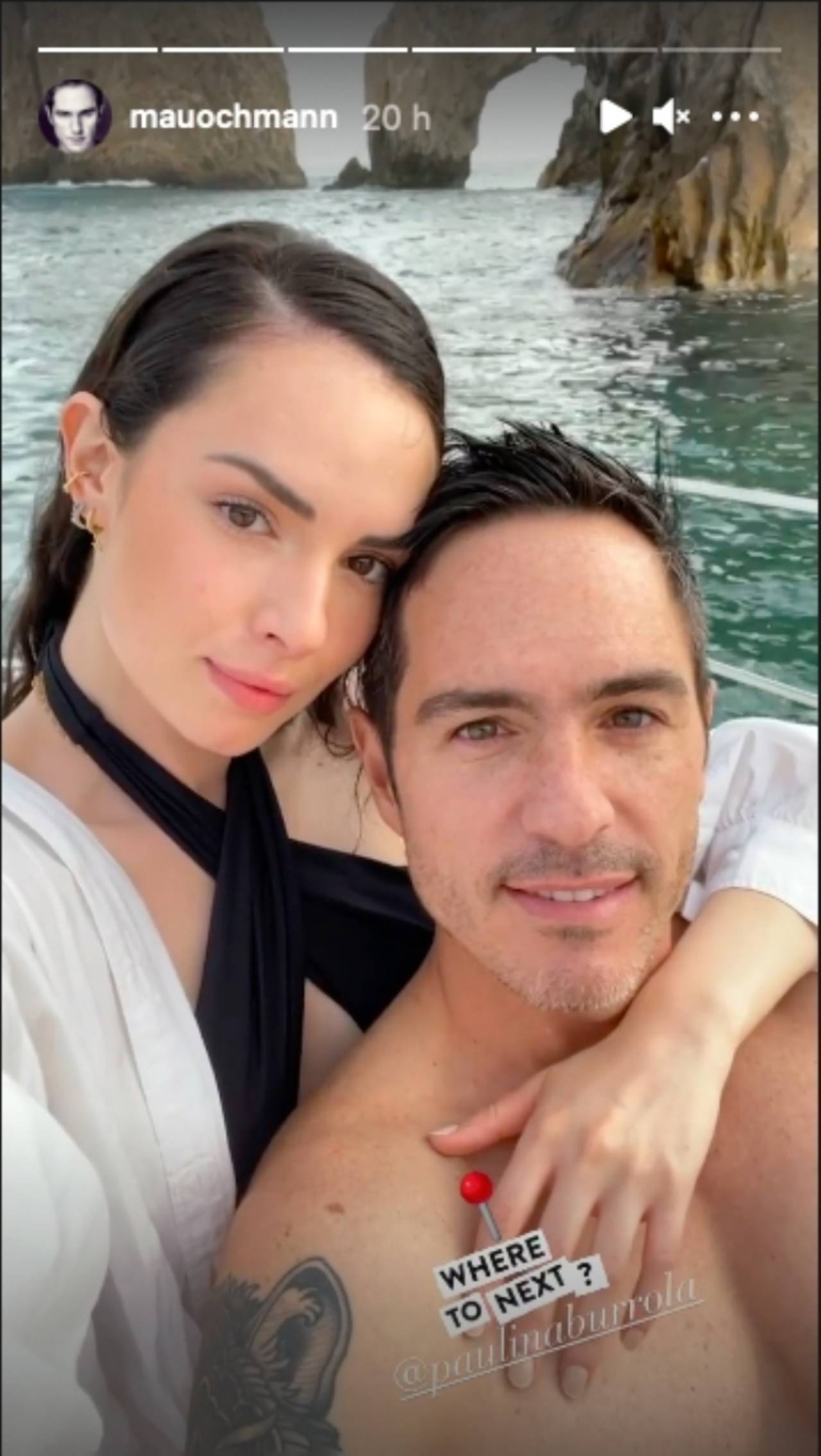 Mauricio Ochmann se metió entre Paulina Burrola y Diego Erice