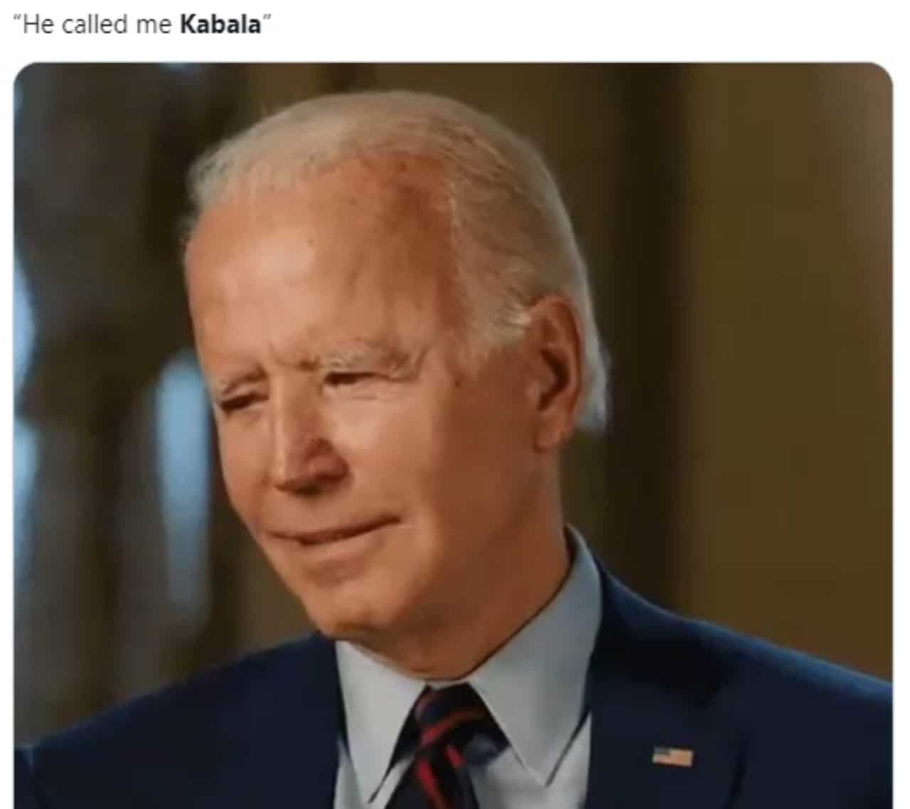 Meme presidente Joe Biden Kabala Harris