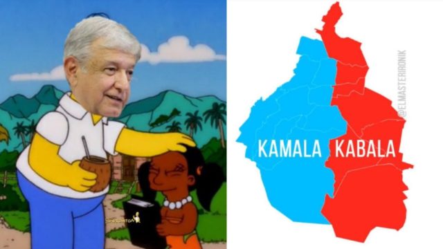 Meme te llamare Kabala Harris AMLO