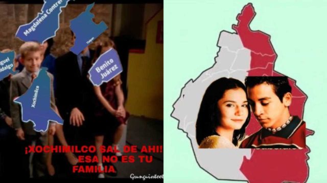Memes de la Ciudad de MÃ©xico dividida en dos tras las elecciones