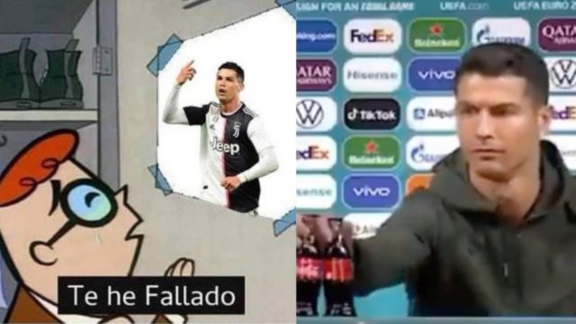 Memes de Cristiano Ronaldo Coca Cola