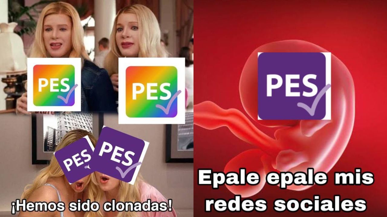 Memes del hackeo de las redes sociales del PES