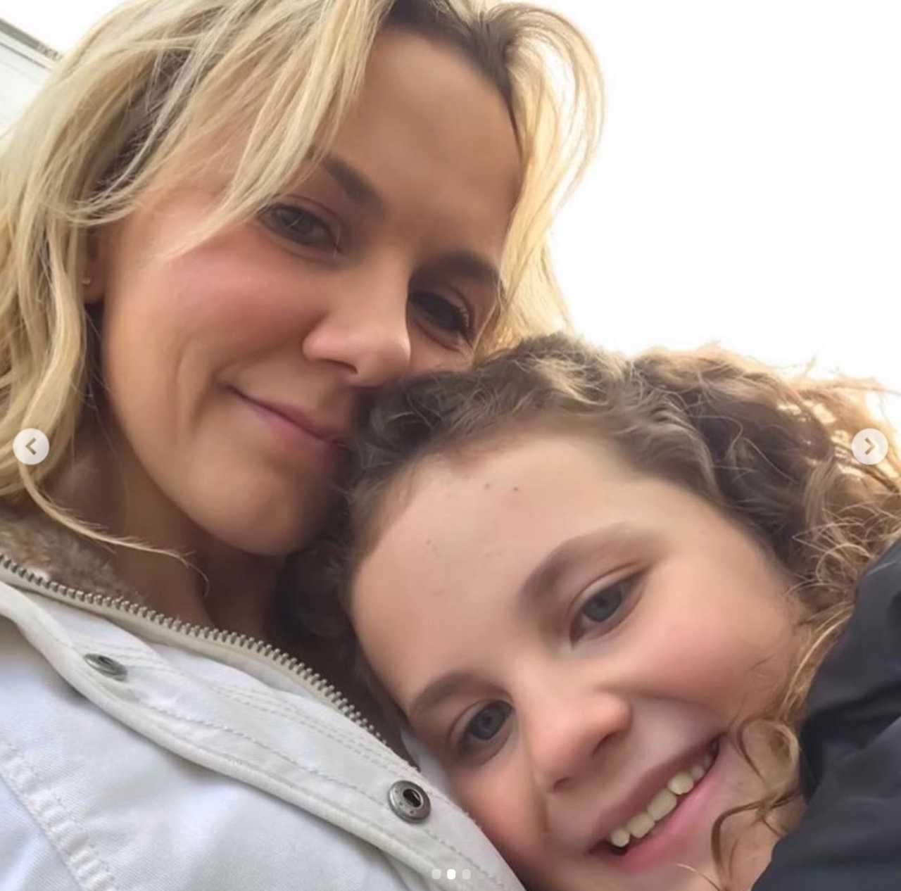 Michelle Vieth presume a su hija Michelle