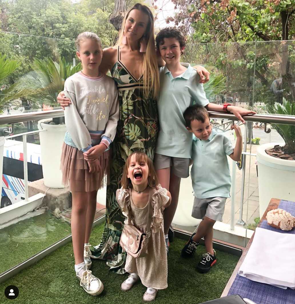 Michelle Vieth hijos