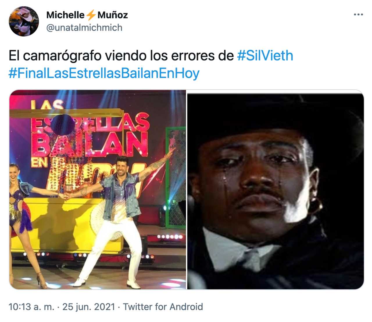 Meme de Silverio y Michelle Vieth en Hoy