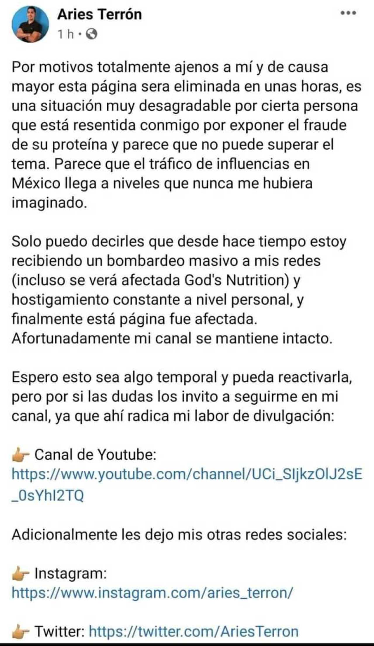 Bárbara de Regil es señalada por hostigar a Aries Terrón, nutriólogo