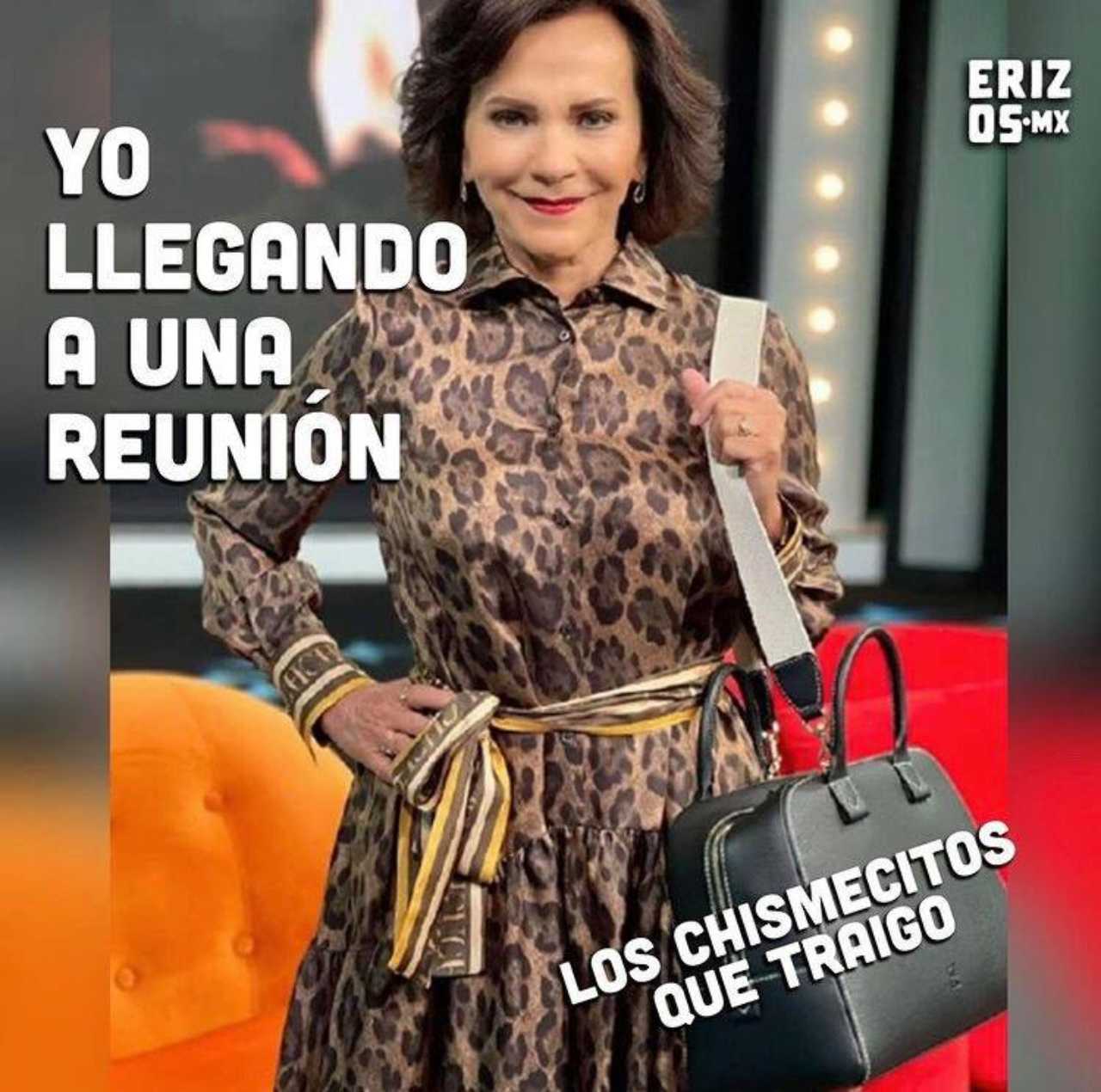 Bien cargada de chismes la Paty