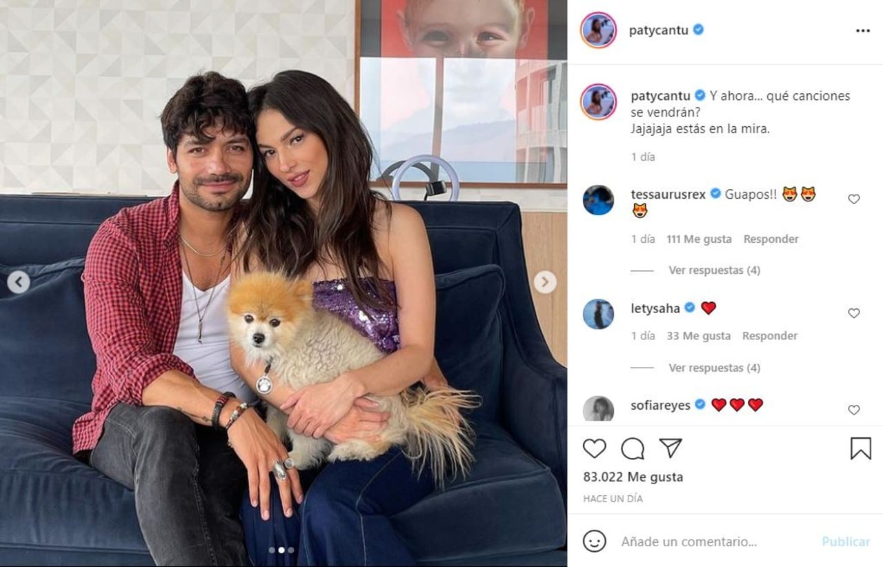 Paty Cantú presume noviazgo con Christian Vázquez ex de Aislinn Derbez