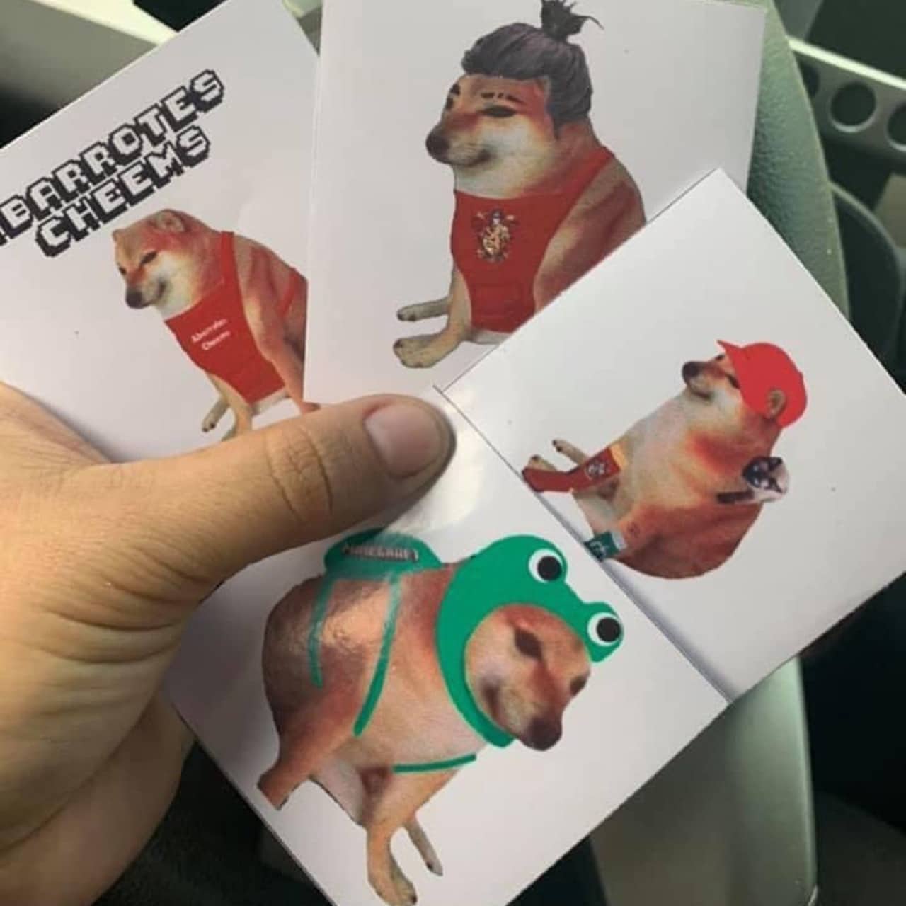 Stickers de la tienda de Cheems