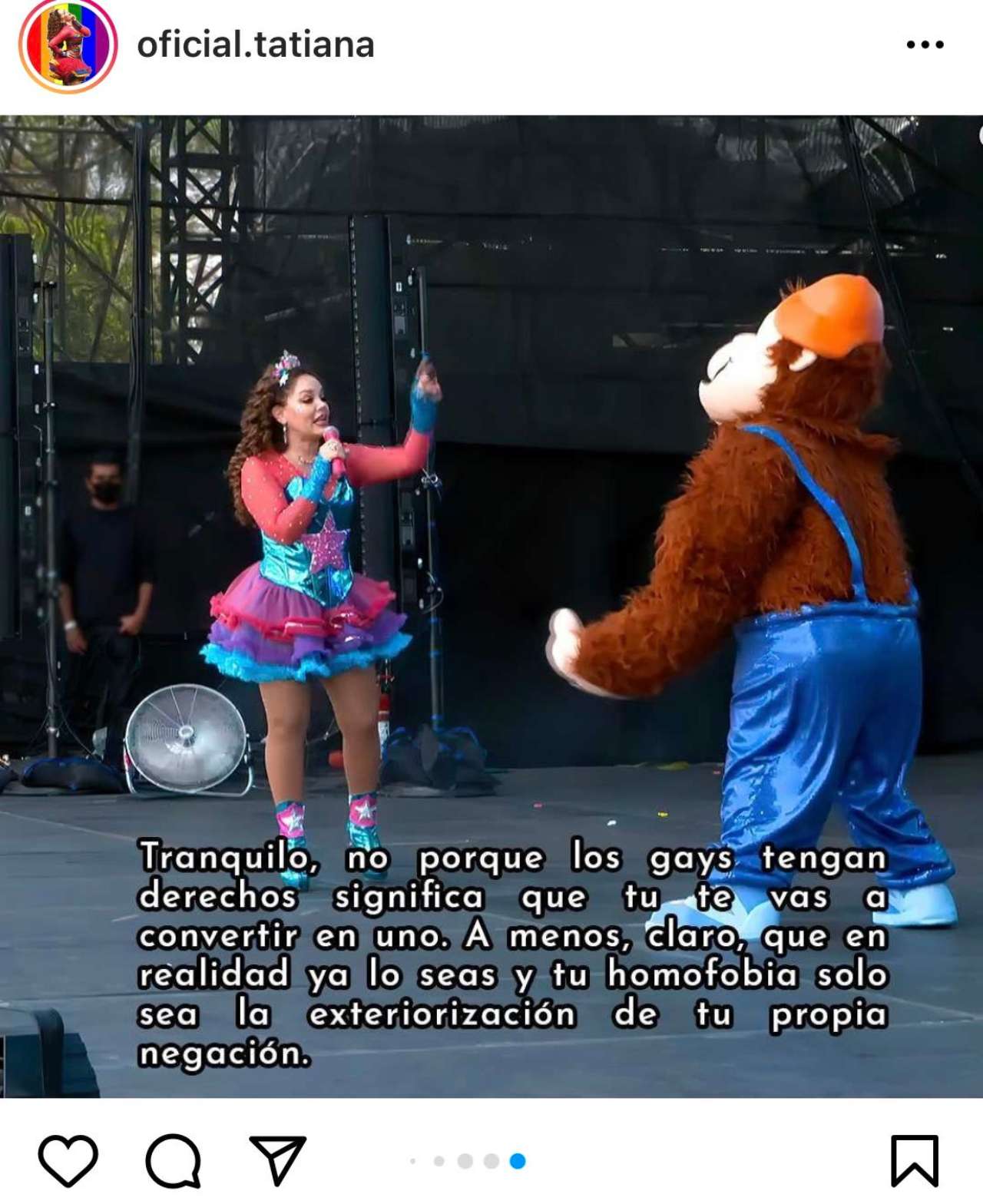 Reflexión de Tatiana sobre la comunidad LGBT