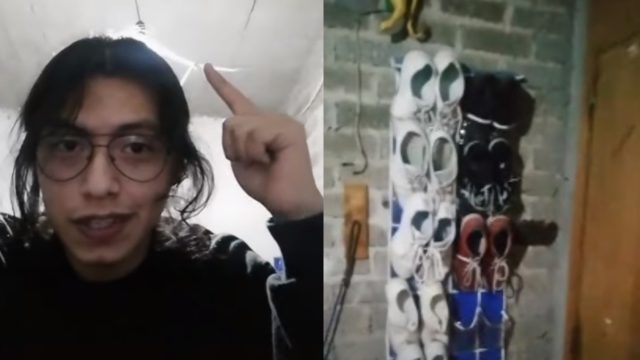TikToker muestra su cuarto tercermundista viral