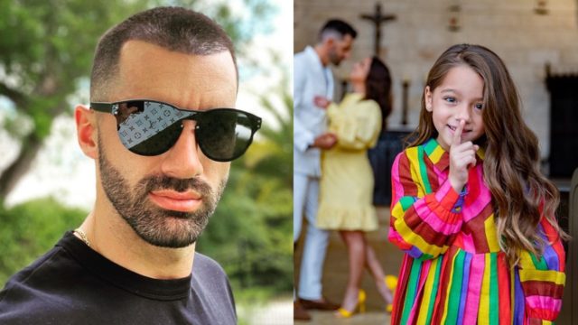 Toni Costa se reencuentra con hija Alaia