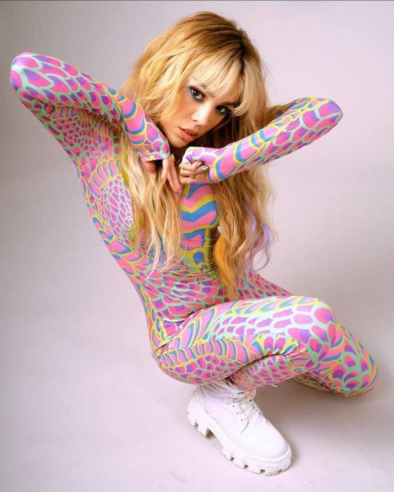 Danna utilizó el mismo outfit que Belinda