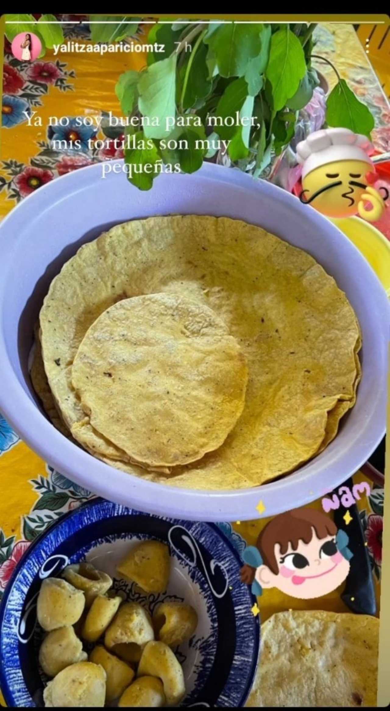 Ya no sabe hacer tortillas