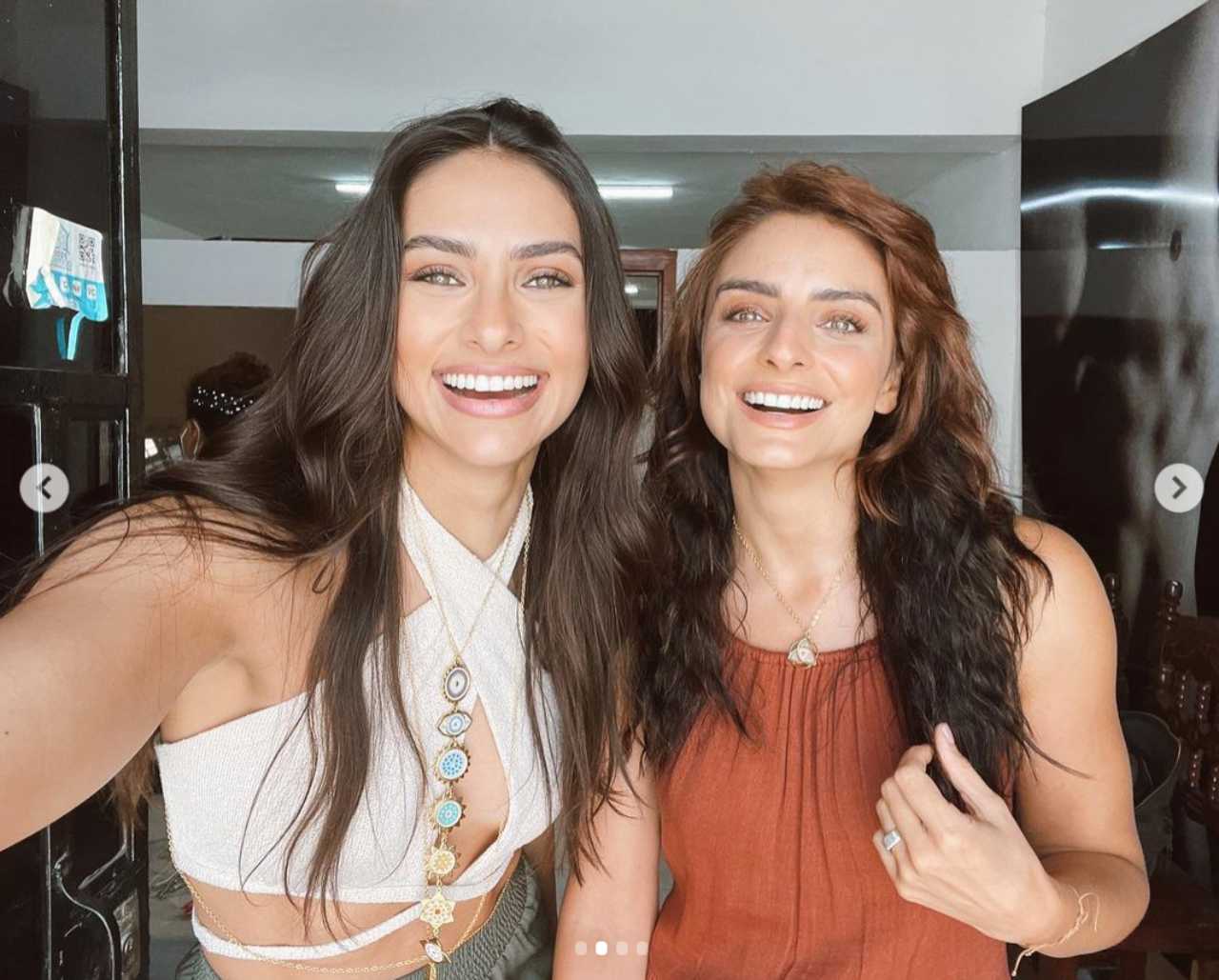 Renata Notni luce idéntica a Aislinn Derbez