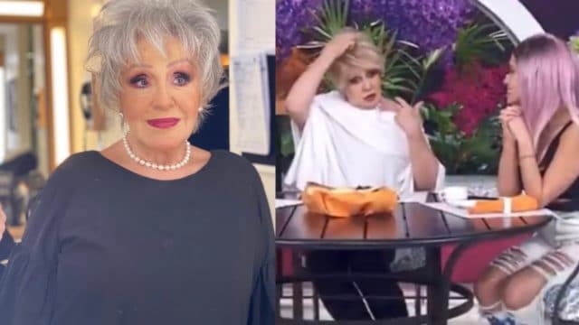 Anel Norena se quita peluca en programa