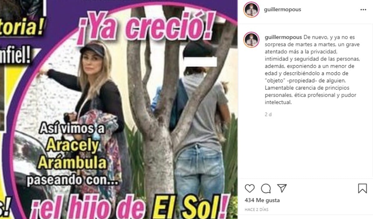 Exhiben hijo Aracely Arambula Luis Miguel