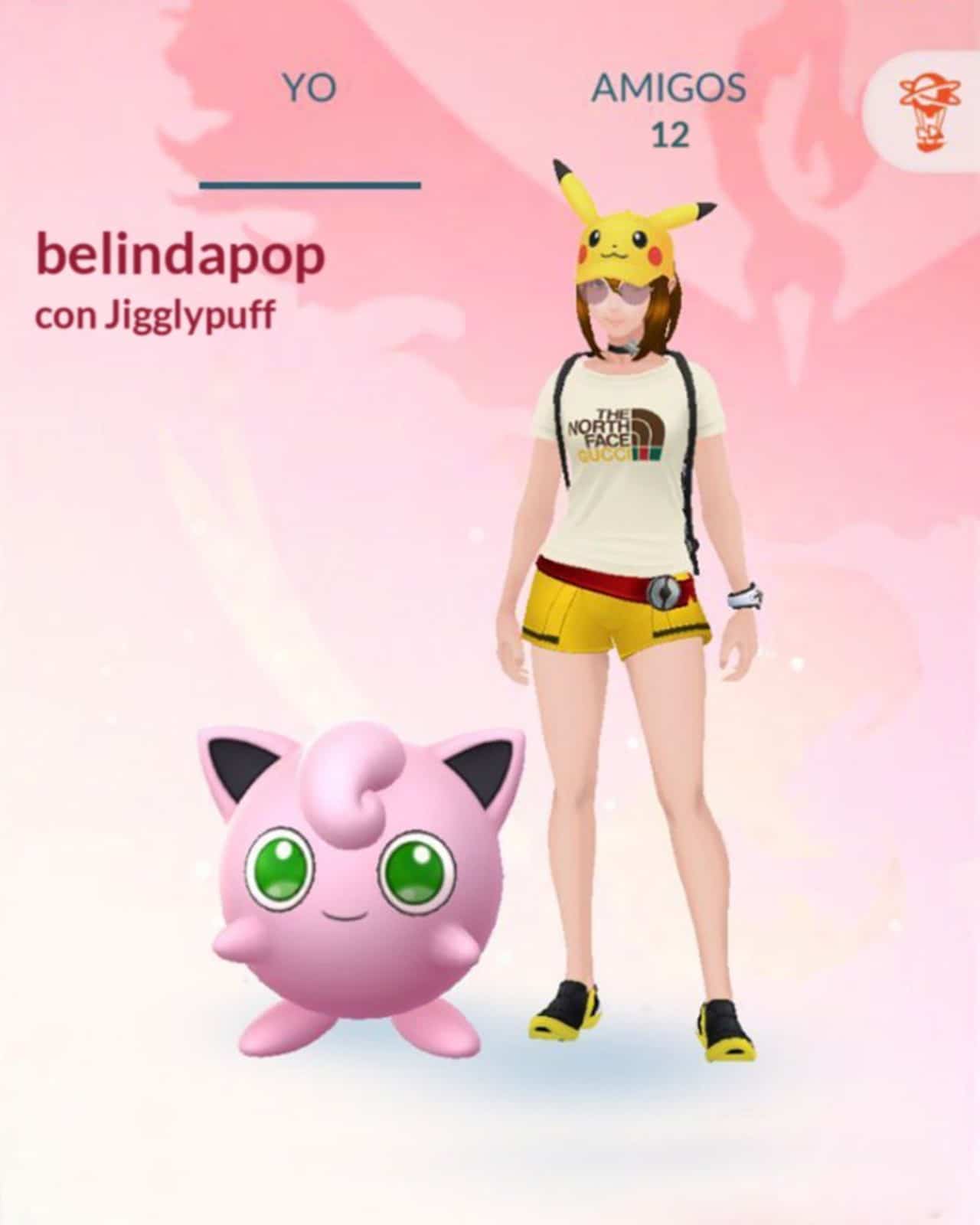 belinda pokemon go favorito es Jigglypuff