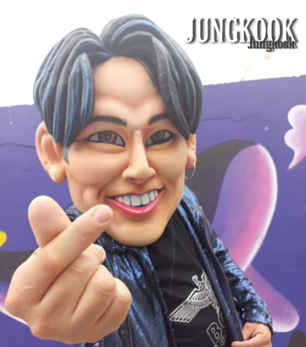 Jungkook de BTS tiene botarga 