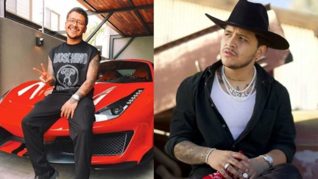 Christian Nodal presume su lujosa vida: dientes de oro, autos y más