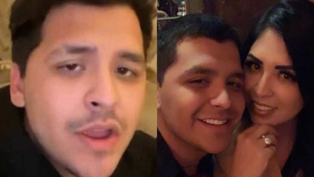 Christian Nodal explica hospitalización de su mamá