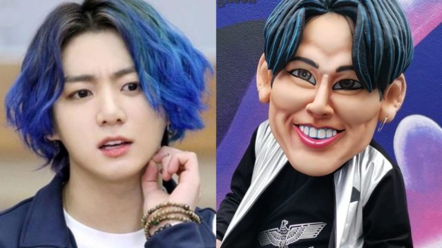 Crean botarga de Jungkook de BTS para fiestas y ARMY estÃ¡ confundido