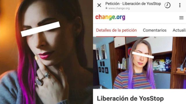 Crean petición de firmas para liberar a YosStop
