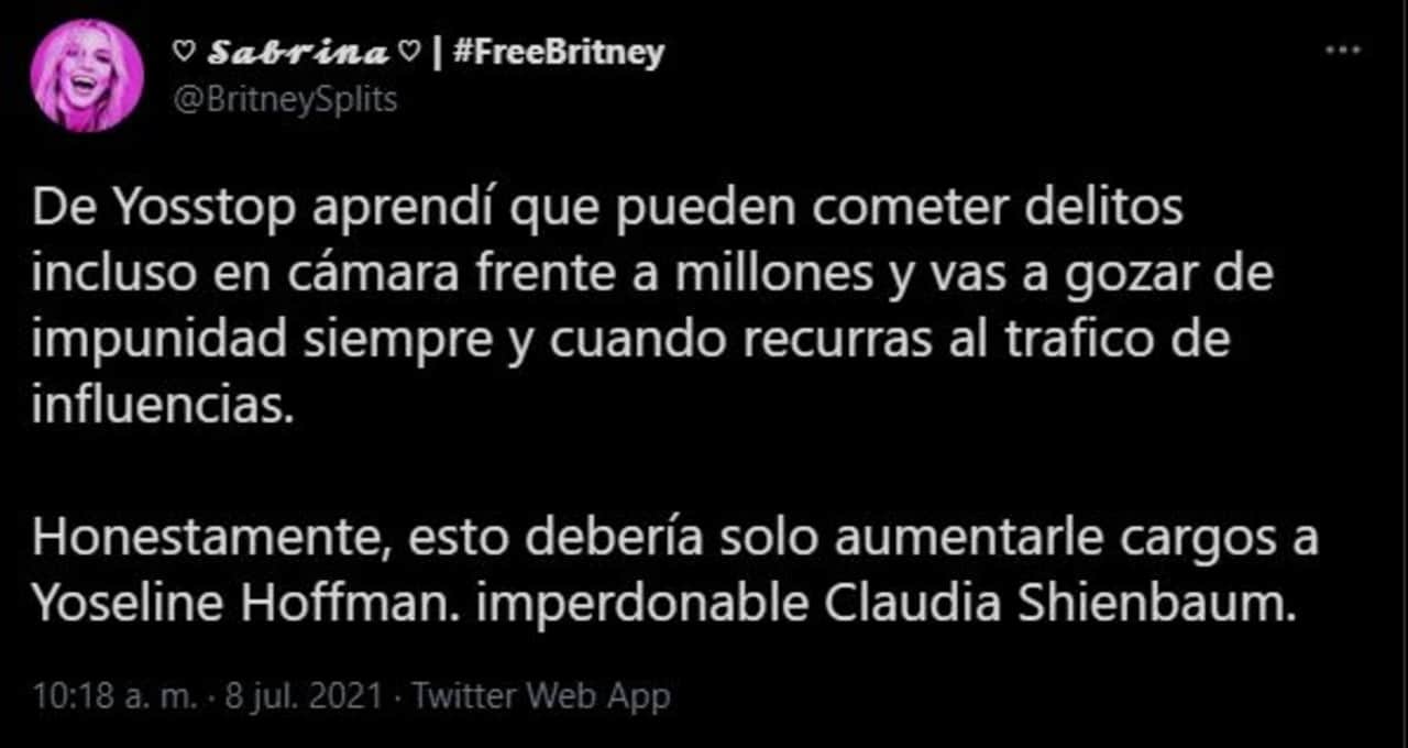 Sheinbaum recibe críticas por privilegios a los Hoffman por YosStop