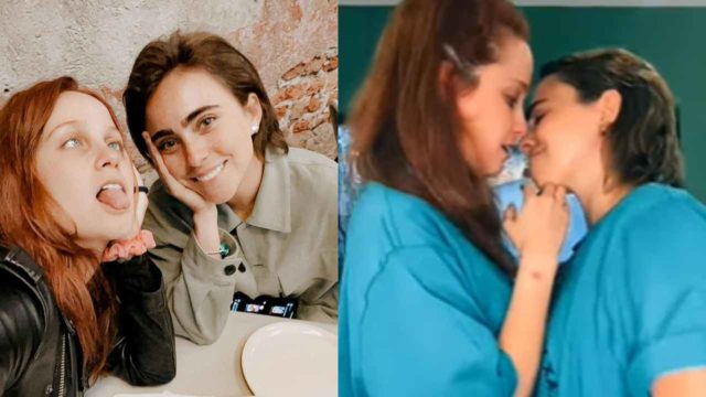 Natasha Dupeyrón se da apasionado beso con Karla Farfán en TikTok