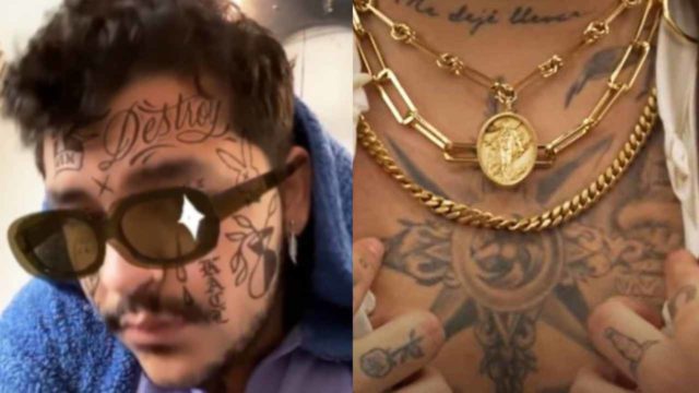 ¿Cuántos tatuajes tiene Christian Nodal y qué significan?