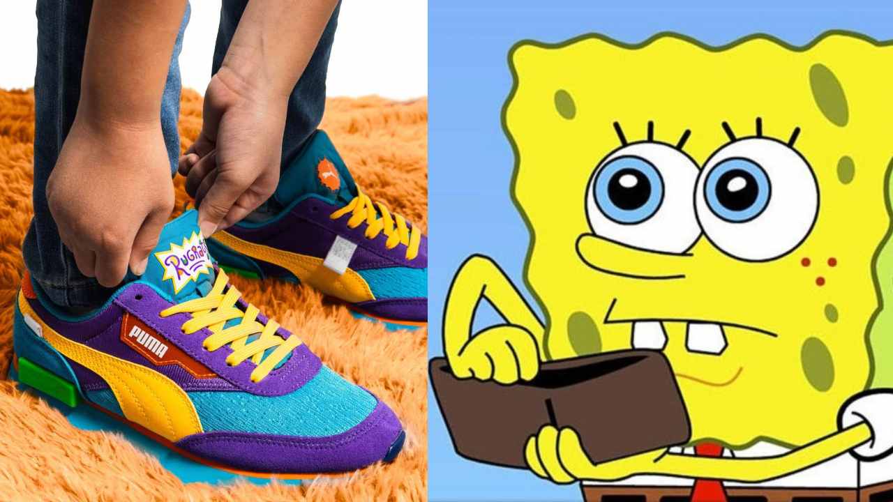 Puma saca tenis de Rugrats