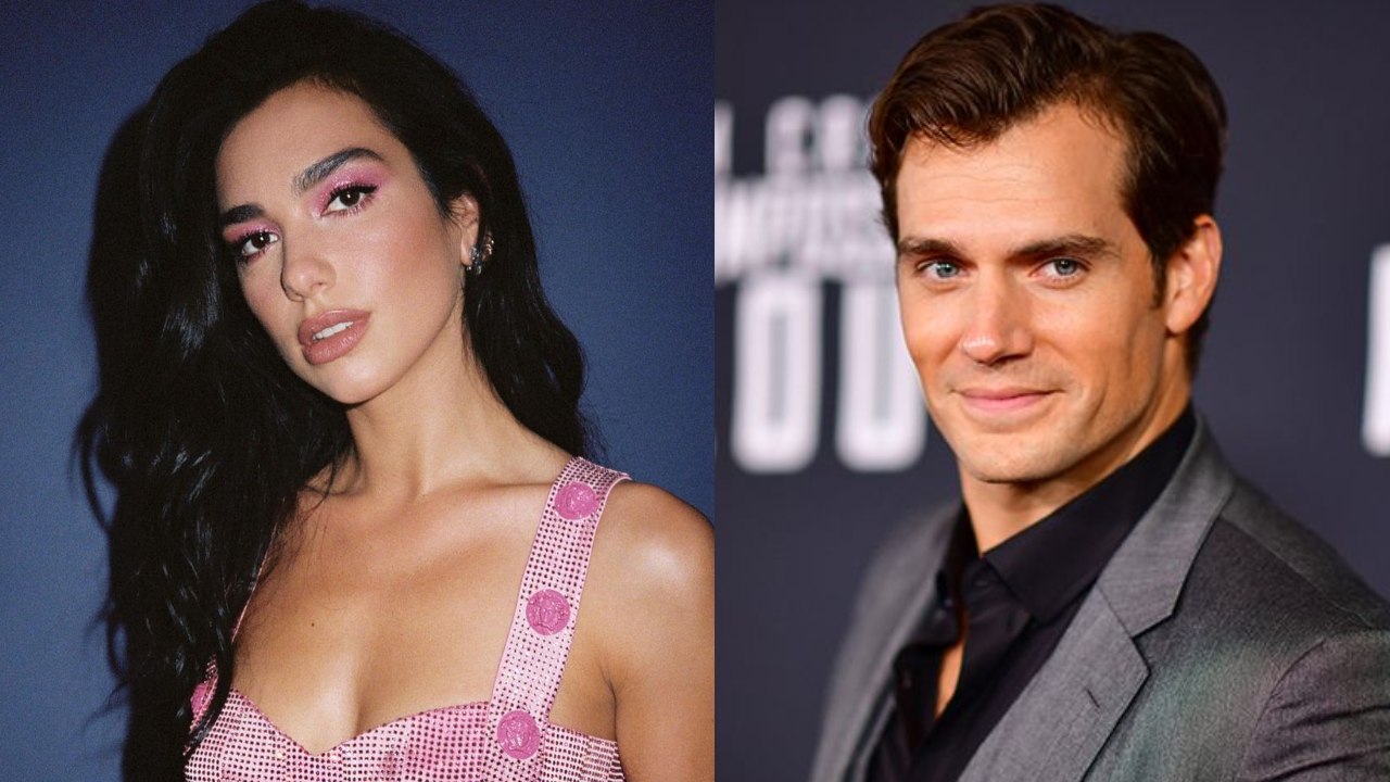 Dua Lipa como actriz Henry Cavill
